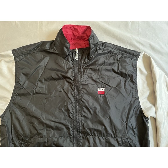 Vintage Nike Windbreaker Reversible Jacket Full Zip Coat XL - Picture 5 of 16